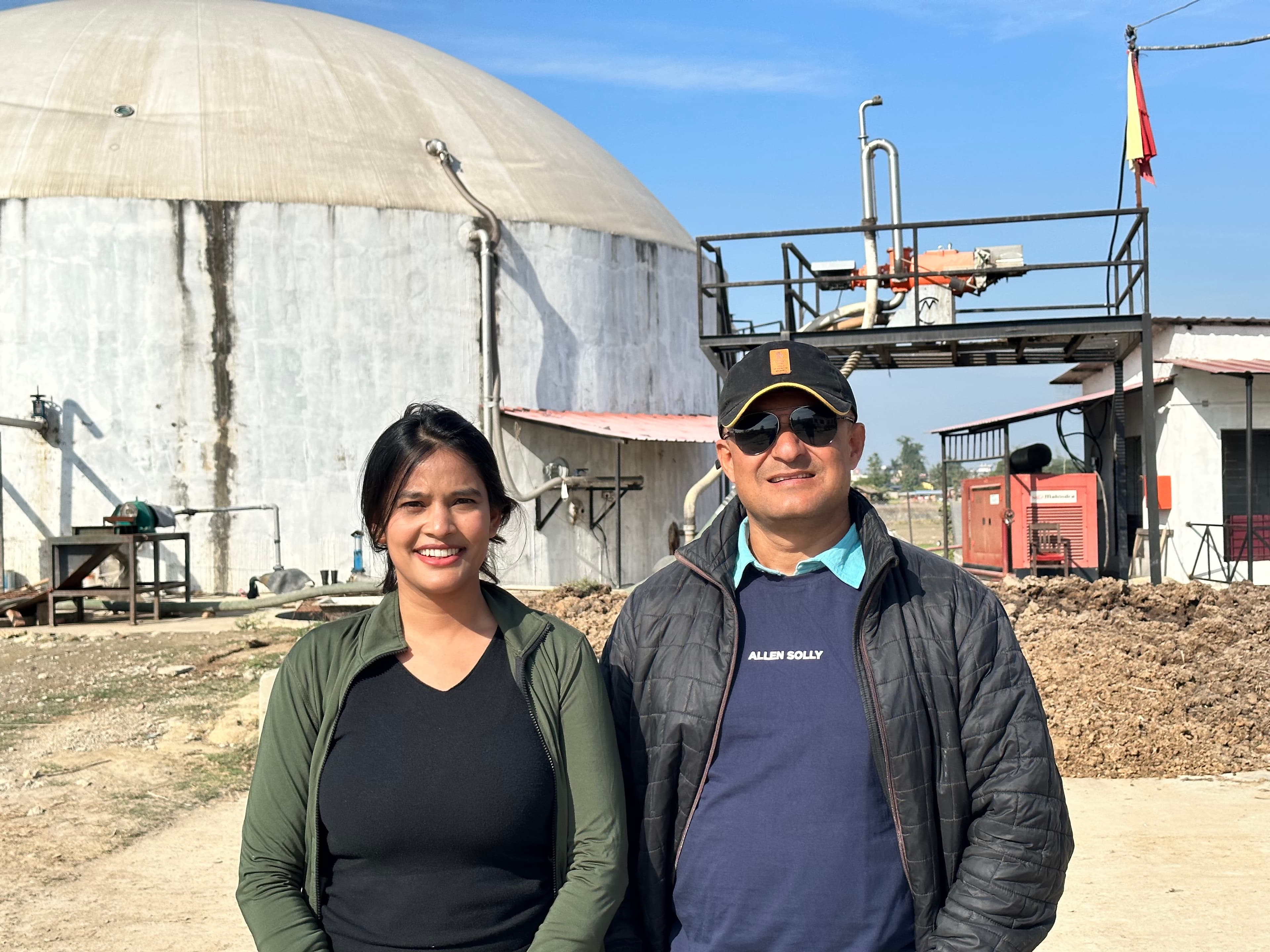 Agricultural fieldwork in Nepal